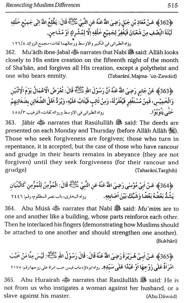 reconciling muslim differences