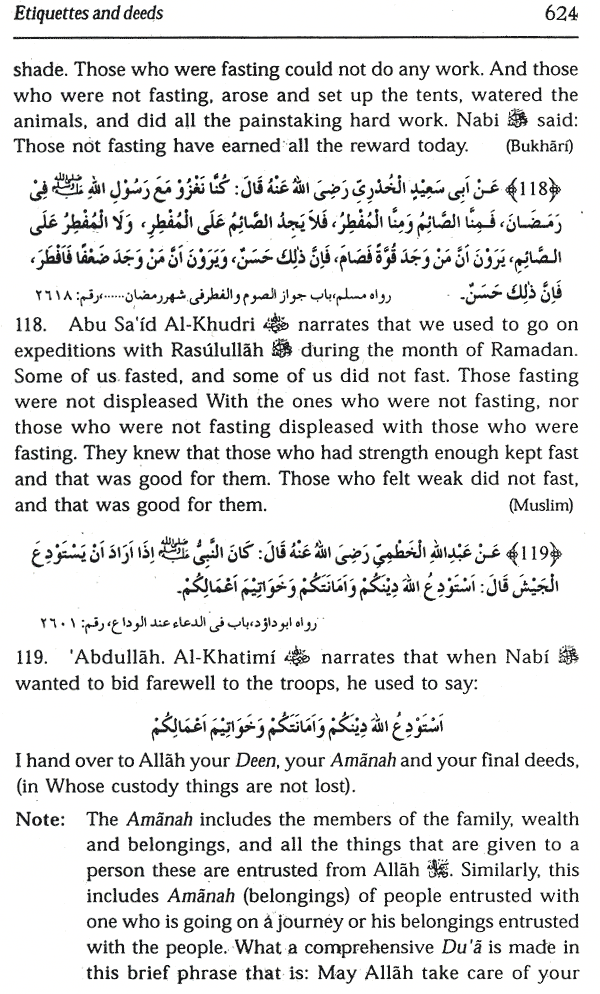 Etiquettes and deeds